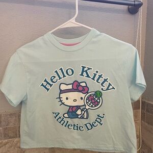 Hello Kitty Athletic Dept. Kids T-Shirt - Light Blue
